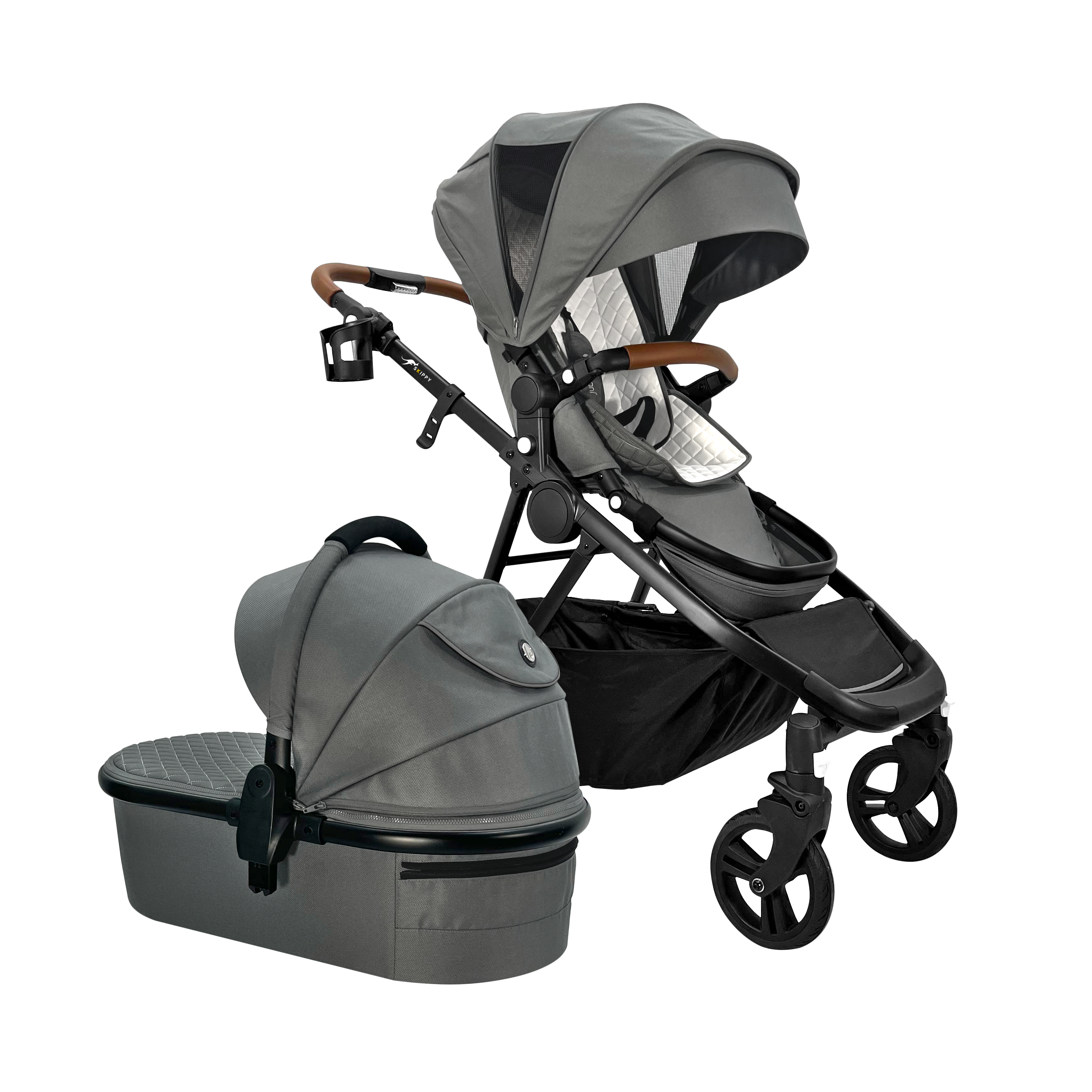 Baby Pram | Lusso Gen 2 - Single Pram Seat and Bassinet | Baby Prams