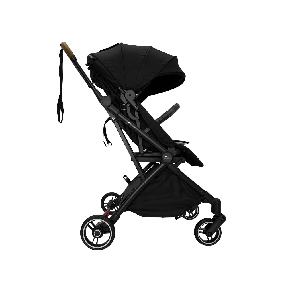 Strada Travel Pram - Black Near-New