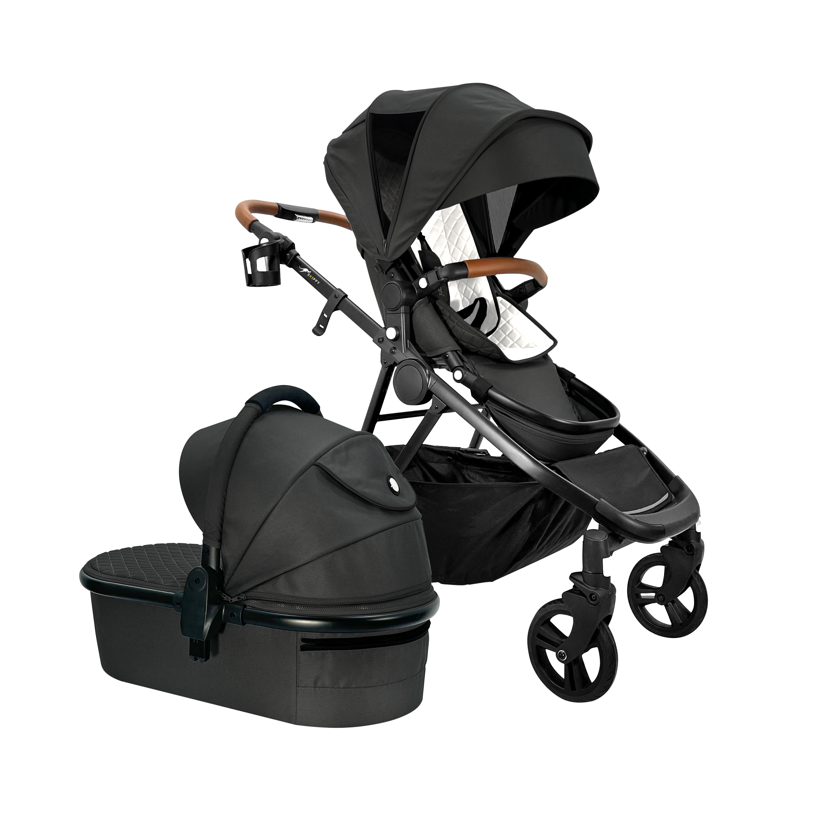 Baby Pram | Lusso Gen 2 - Single Pram Seat and Bassinet | Baby Prams