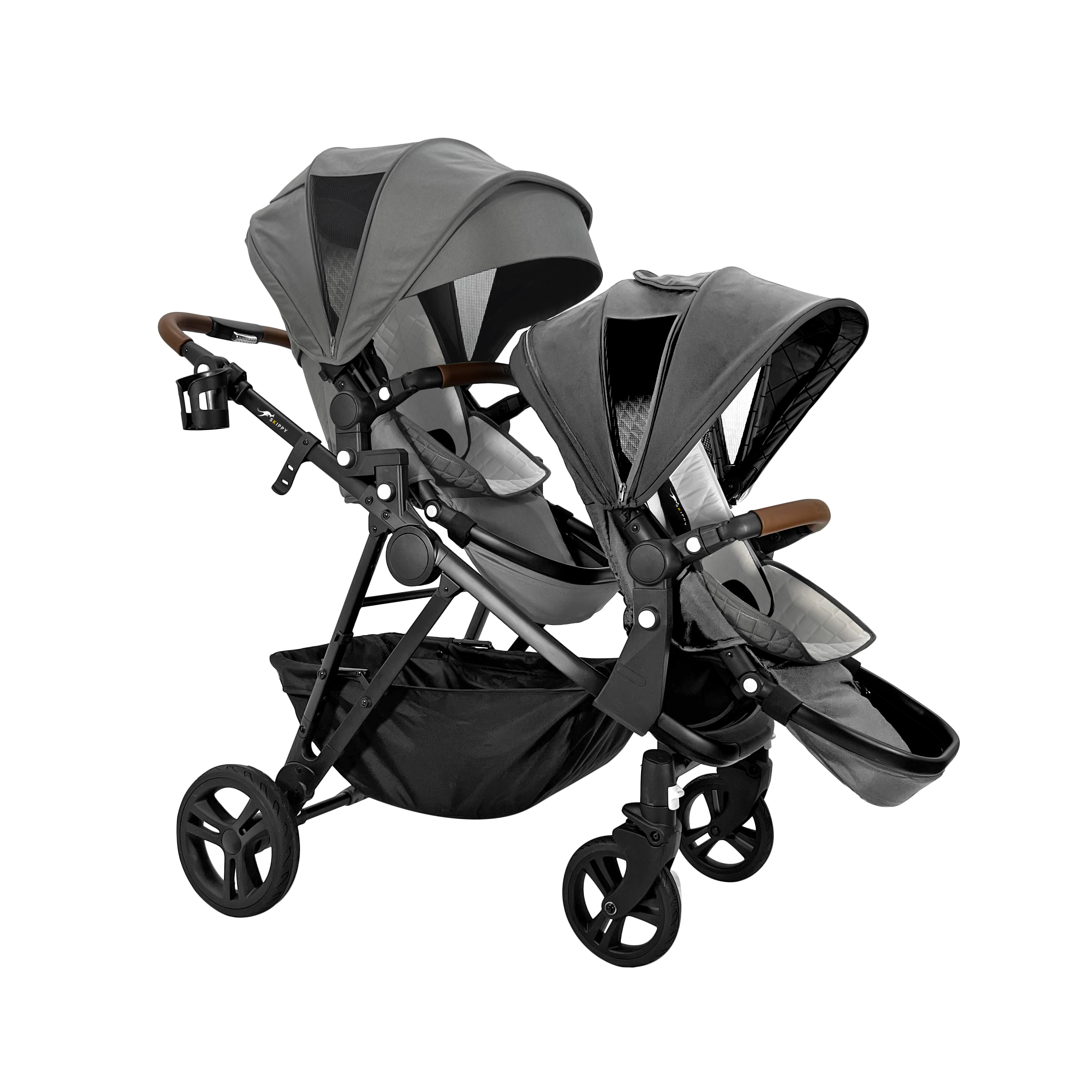 Double Stroller with 2 Seats | Damaged Box Clearance | Lusso 2 Double Baby Prams