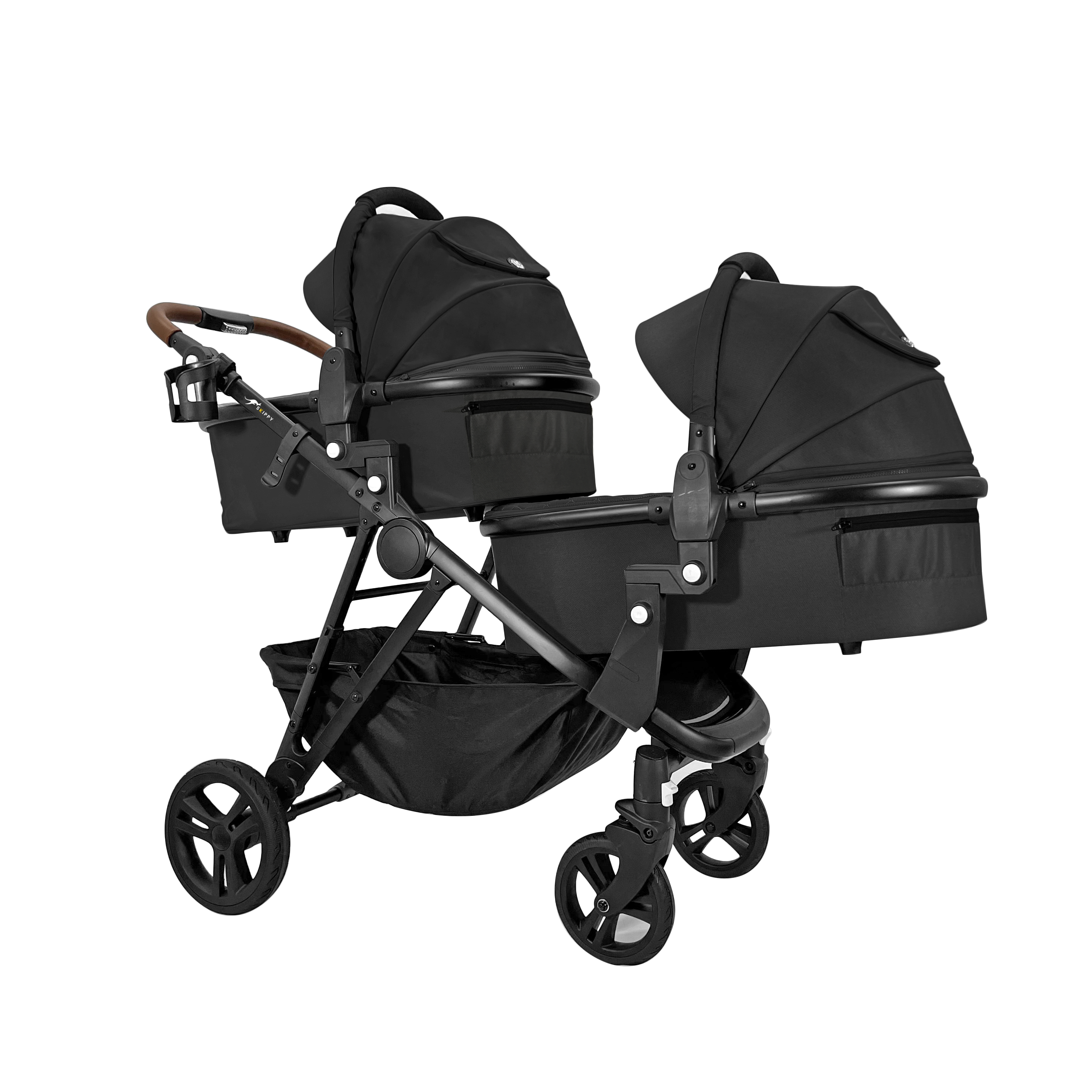 Twin Pram | Lusso Gen 2 Double Baby Prams for Twins | SKIPPY PRAMS