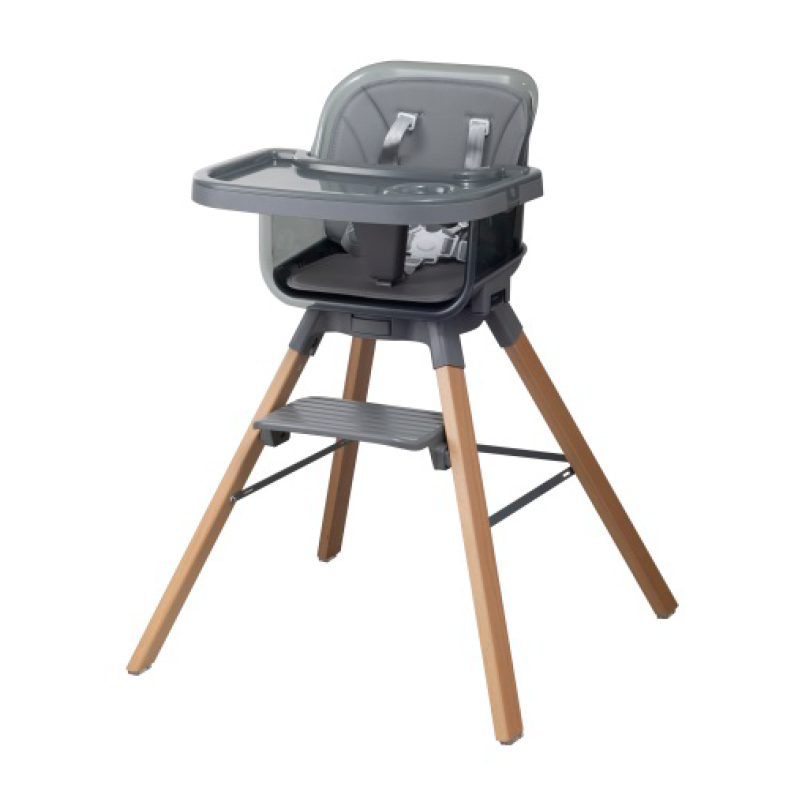Baby High Chair Sand Gray