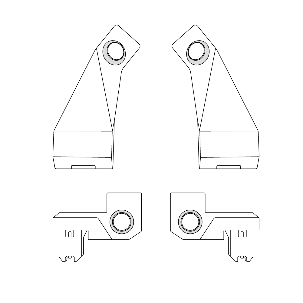 Baby Stroller Adapters | Lusso Double Adapters | SKIPPY PRAMS