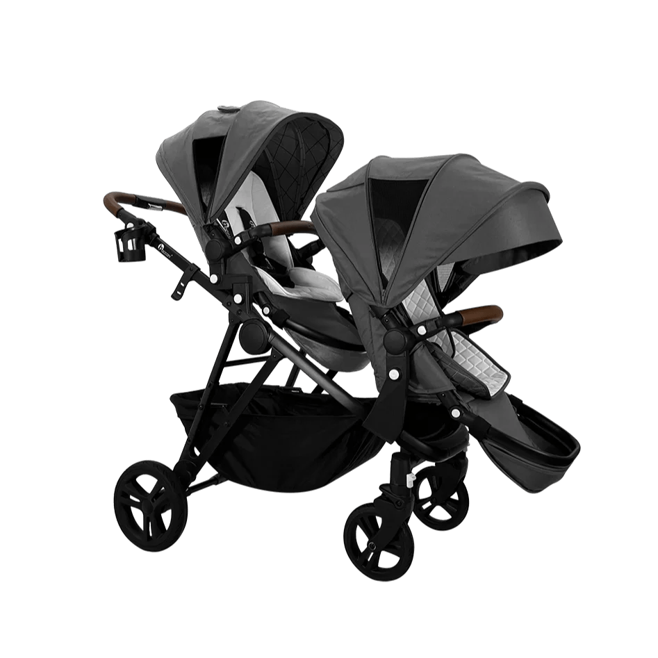 Skippy Lusso 2 Double Pram - Seat+Seat - SKIPPY PRAMS
