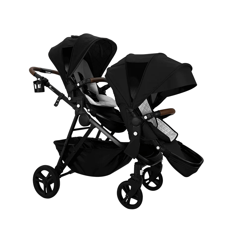Skippy Lusso 2 Double Pram - Seat+Seat - SKIPPY PRAMS