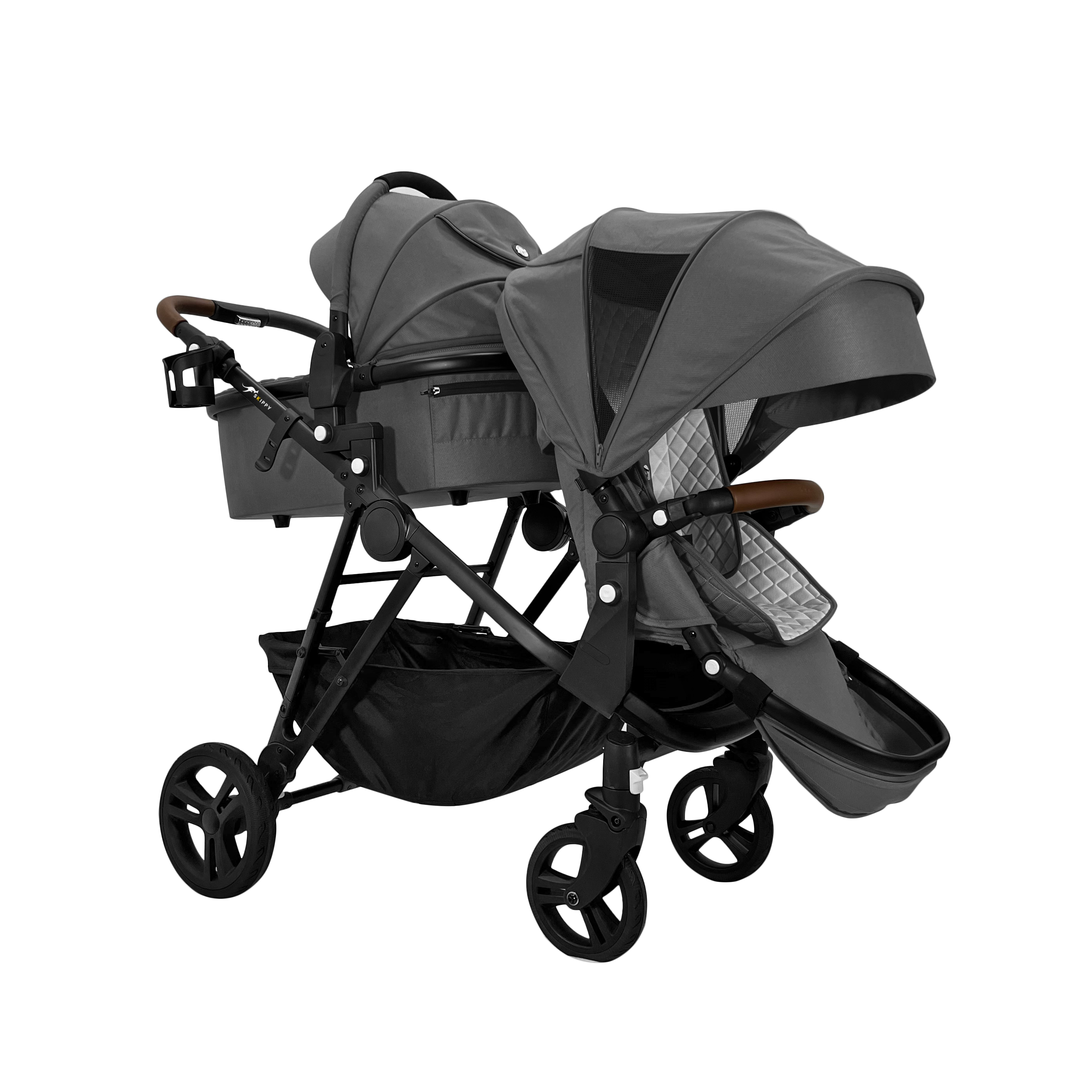 Pram with capsule and bassinet sales