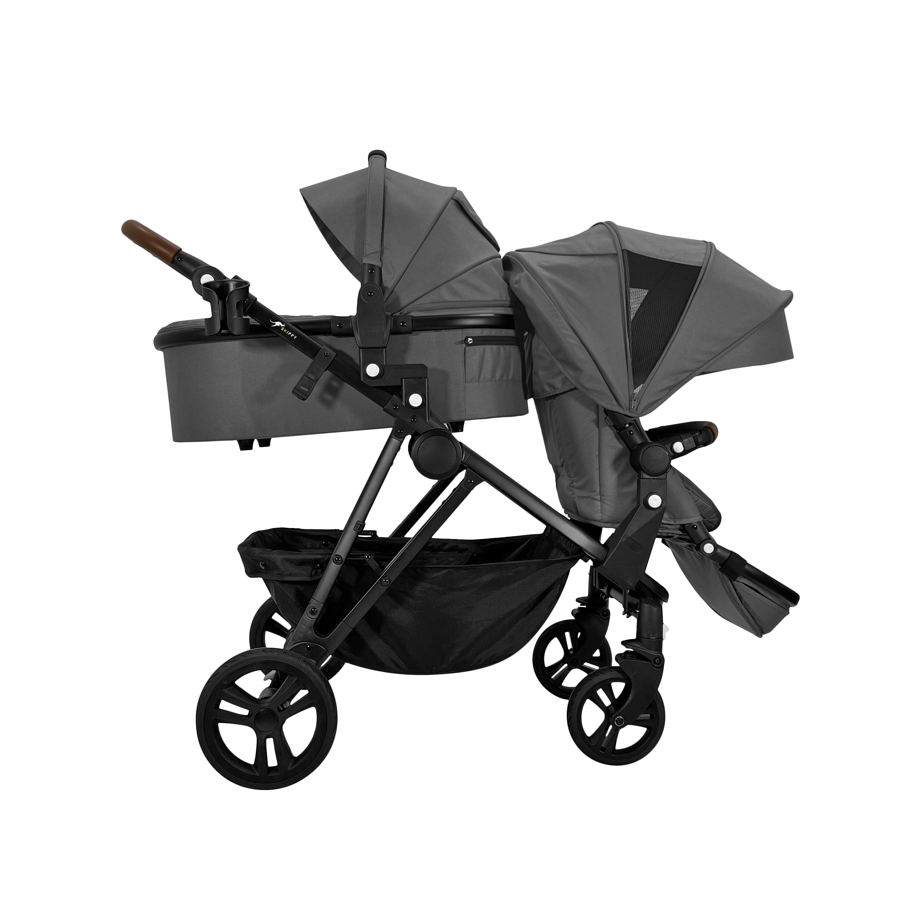 Lusso Gen 2 - Double Pram | Single to Double | Baby Pram with Bassinet