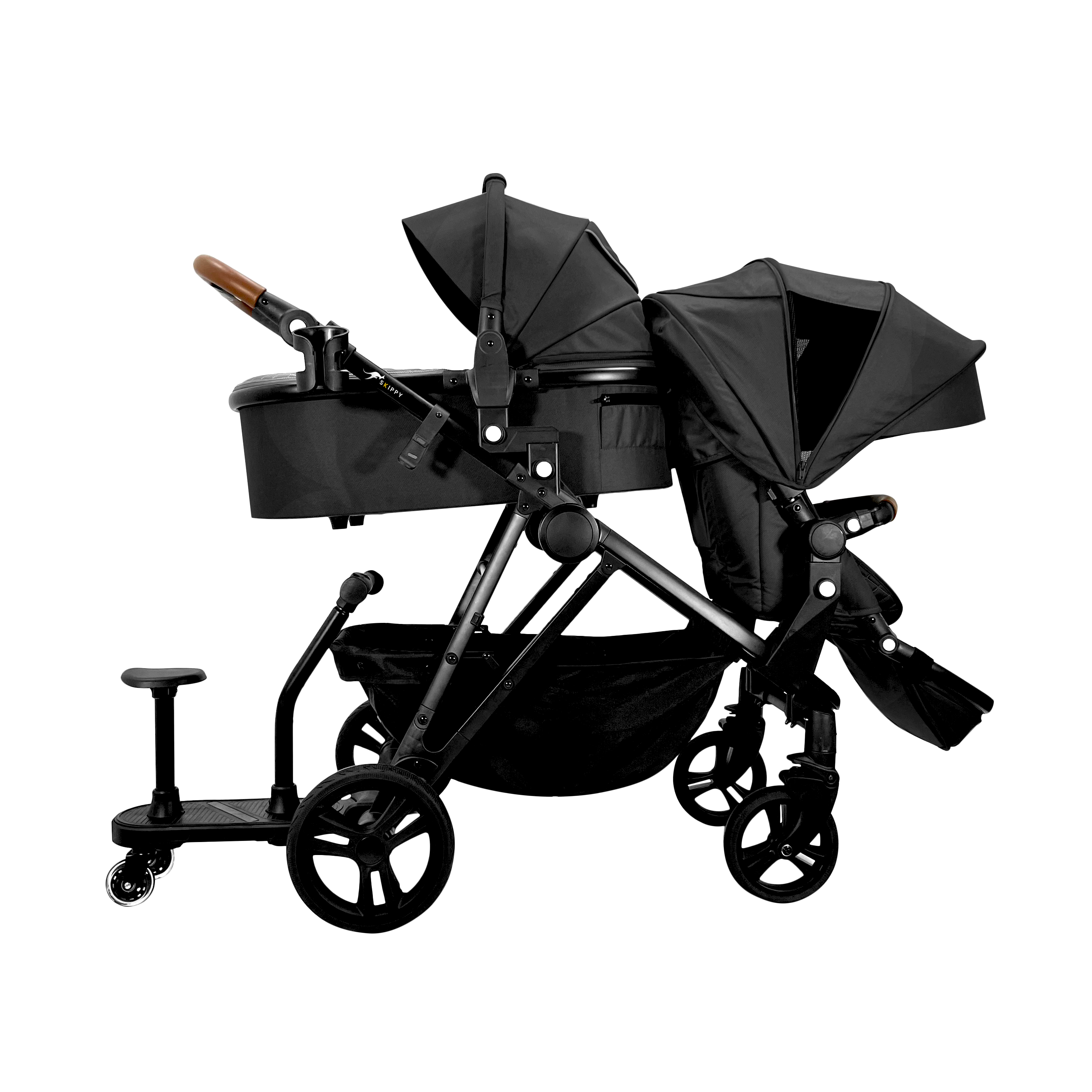 Lusso Gen 2 - Double Pram | Single to Double | Baby Pram with Bassinet