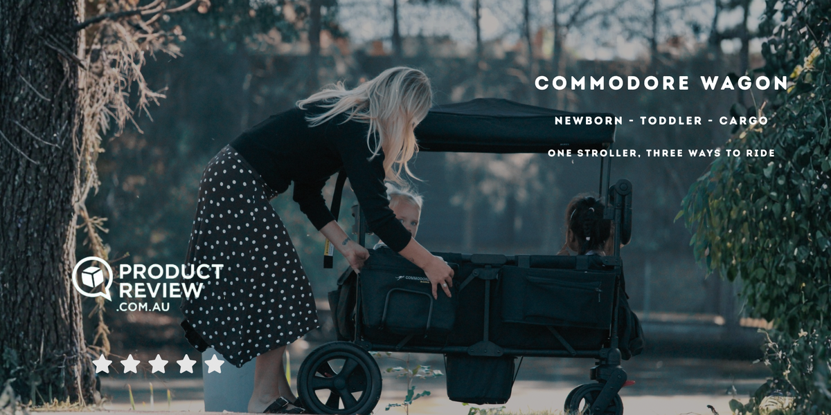 Skippy Commodore Stroller Wagon – All-terrain, all-in-one family ride.